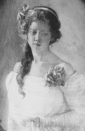Porträt von Virginia Richmond Reynolds (1866–1903) – Gedenkseite