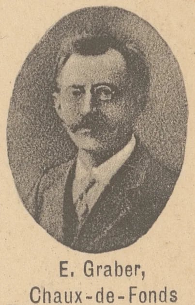 Portrait of Ernest-Paul Graber (1875–1956) – memorial page