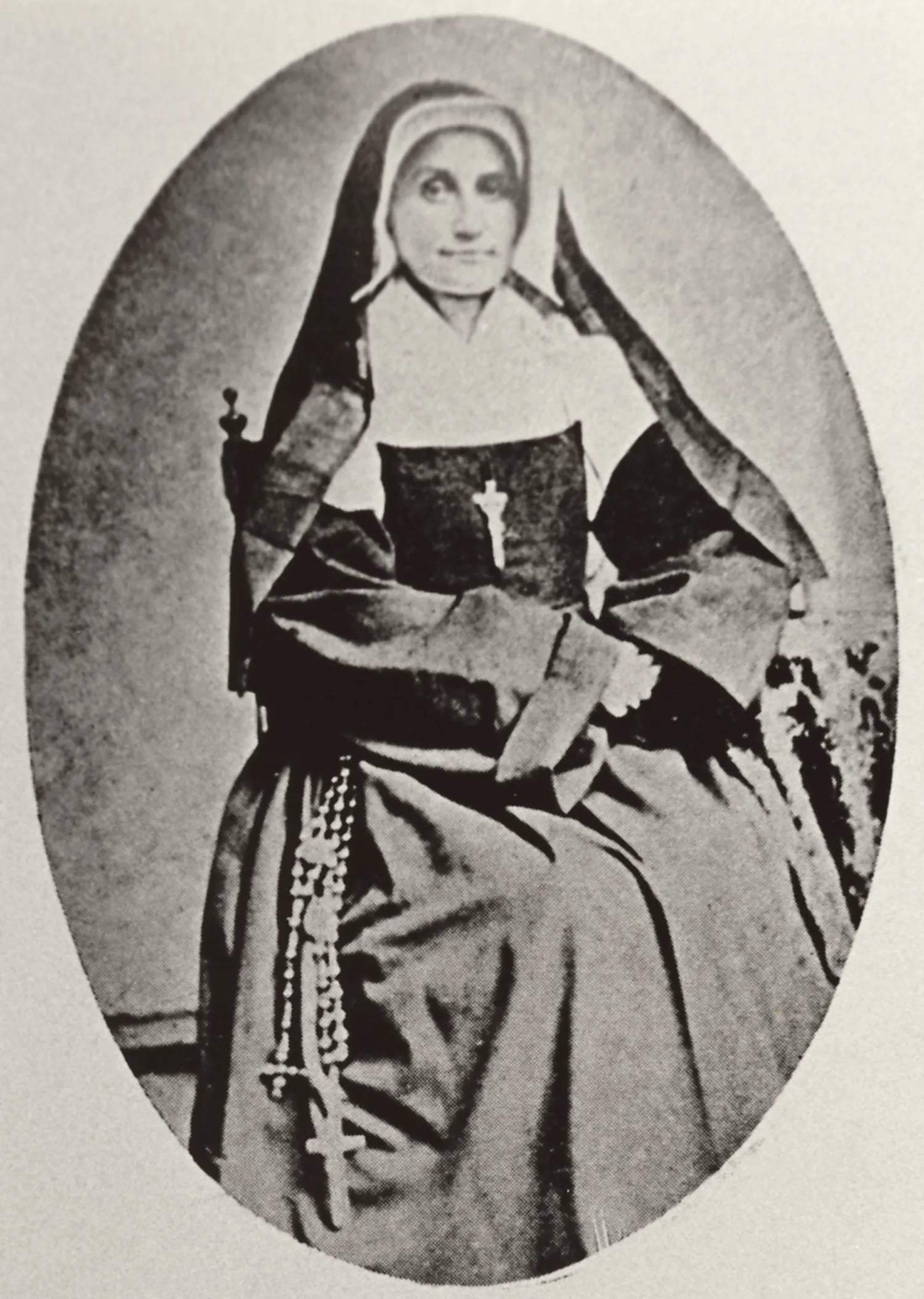 Porträt von Mary Cecilia Bailly (1815–1898) – Gedenkseite
