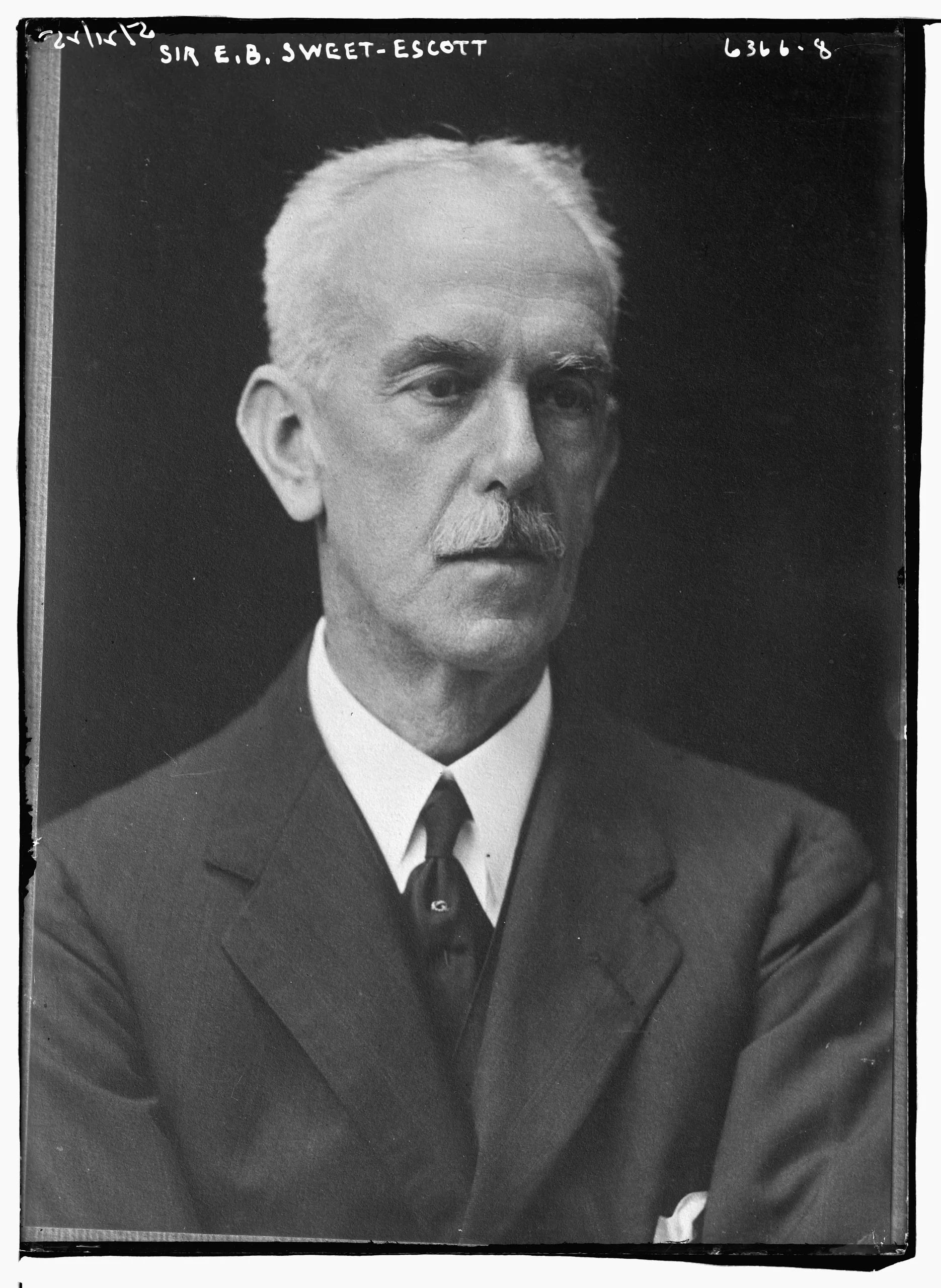 Portrait of Ernest Bickham Sweet-Escott (1857–1941) – memorial page