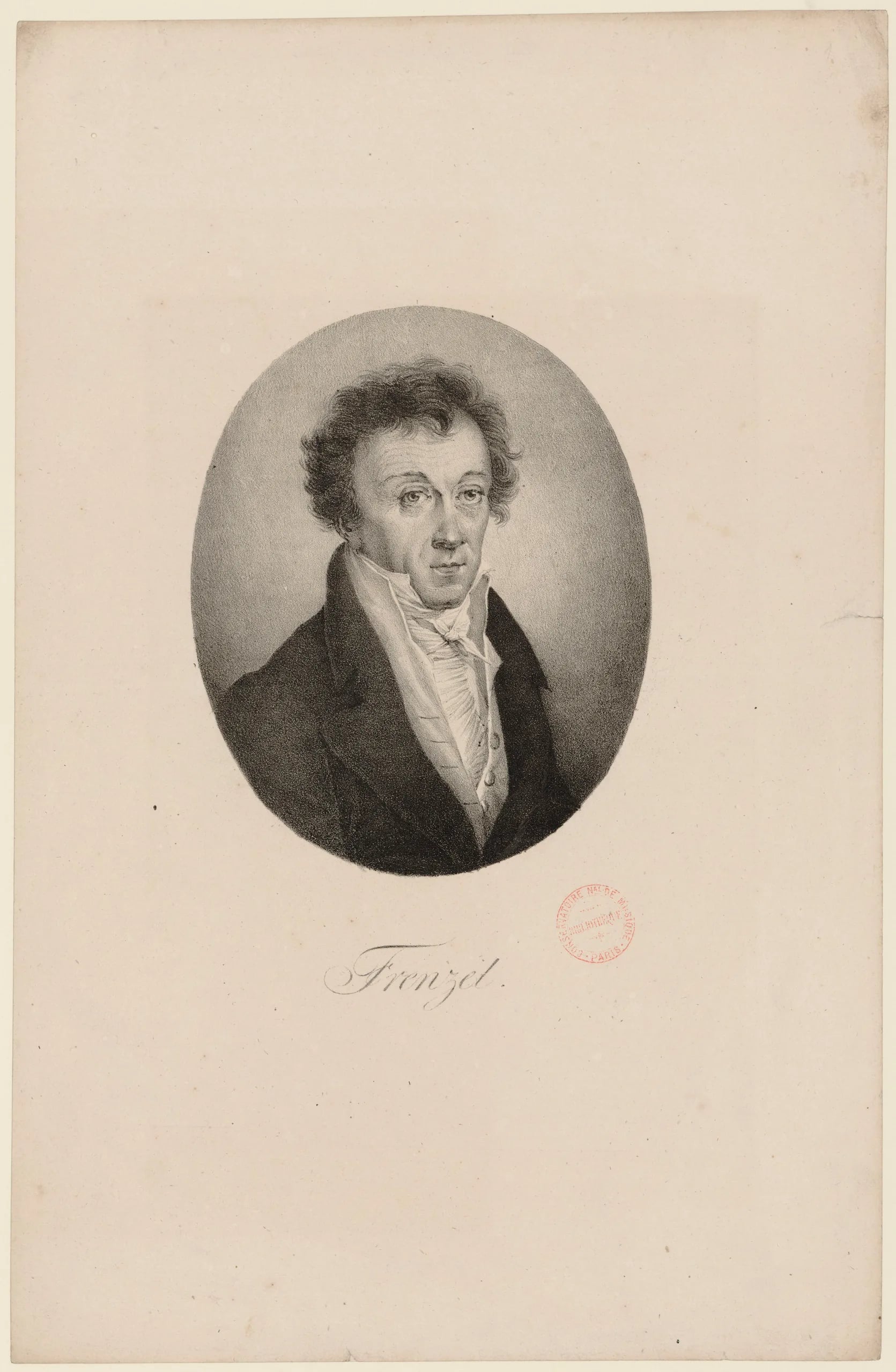 Porträt von Johann Gottlieb Frenzel (1715–1780) – Gedenkseite