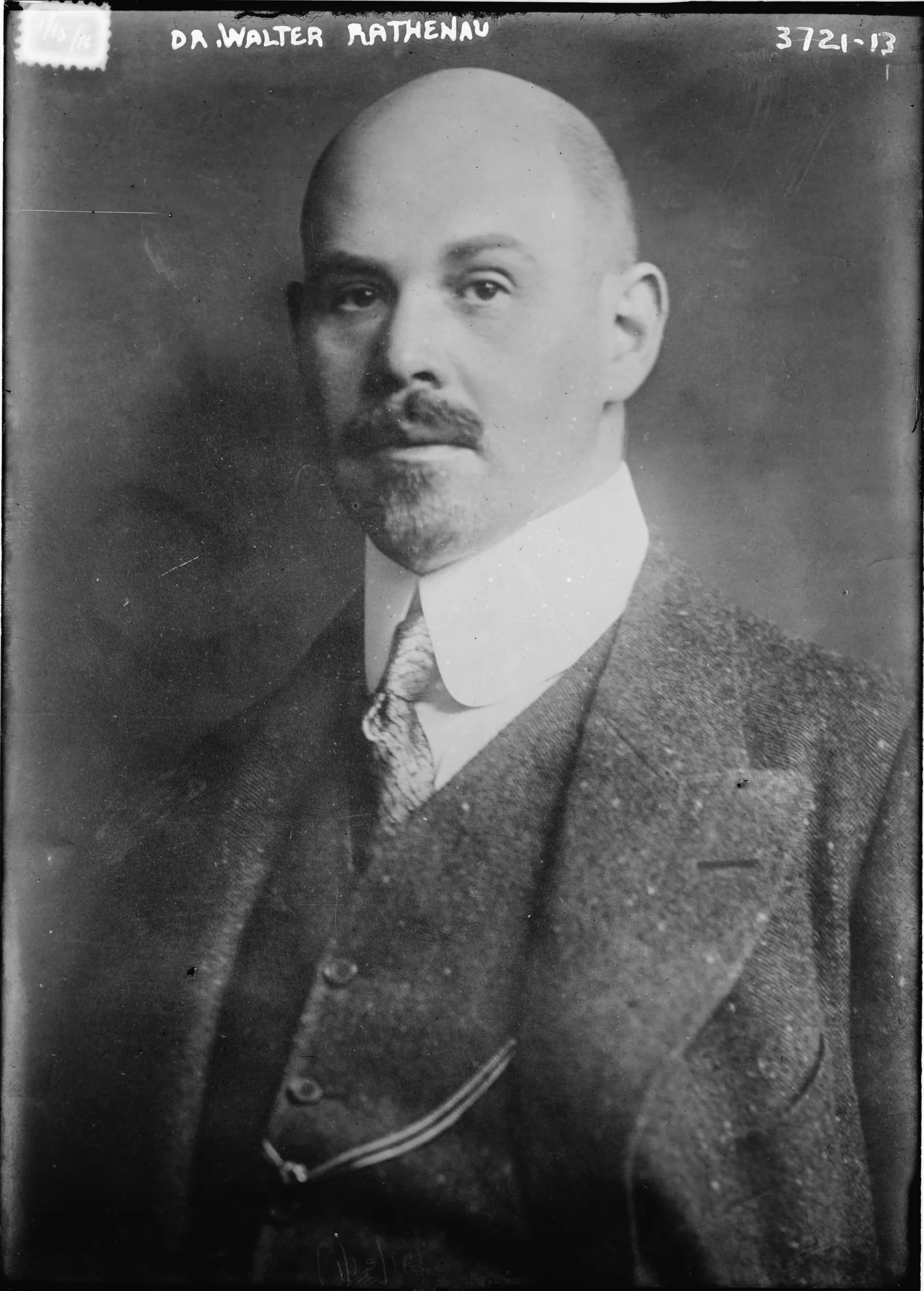 Porträt von Walther Rathenau (1867–1922) – Gedenkseite