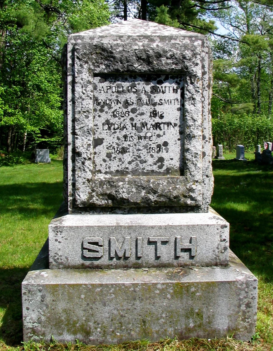 Porträt von Paul J. Smith (1906–1985) – Gedenkseite