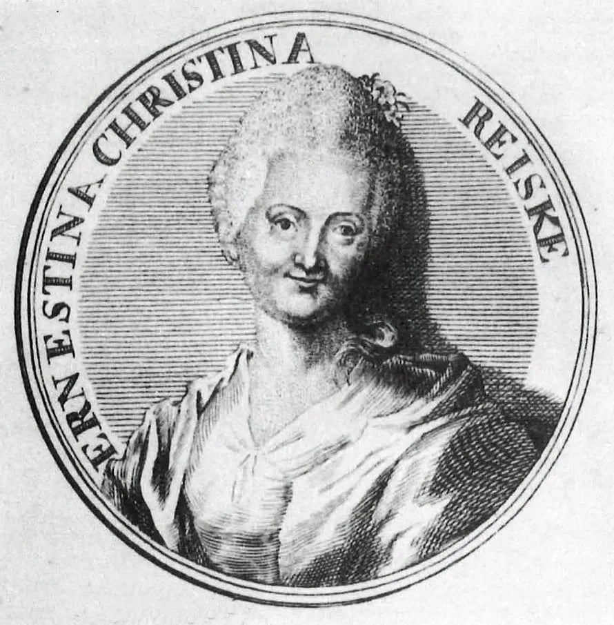 Portrait of Ernestine Christine Reiske (1735–1798) – memorial page