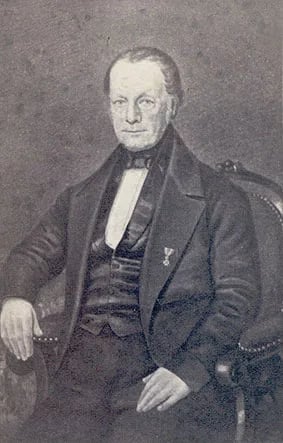Portrait of Abraham Boxman (1796–1856) – memorial page