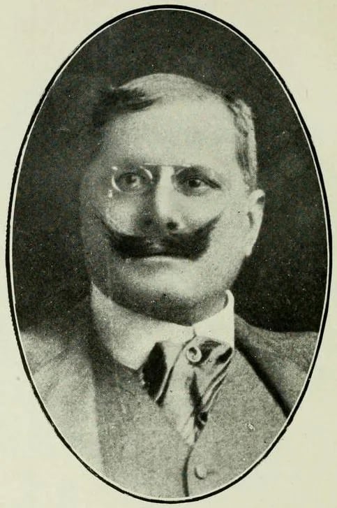 Porträt von Ernesto Quesada (1858–1934) – Gedenkseite