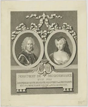 Portrait of Ernst Ahasverus Heinrich von Lehndorff (1727–1811) – memorial page