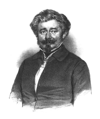 Porträt von Ernst Alban (1791–1856) – Gedenkseite
