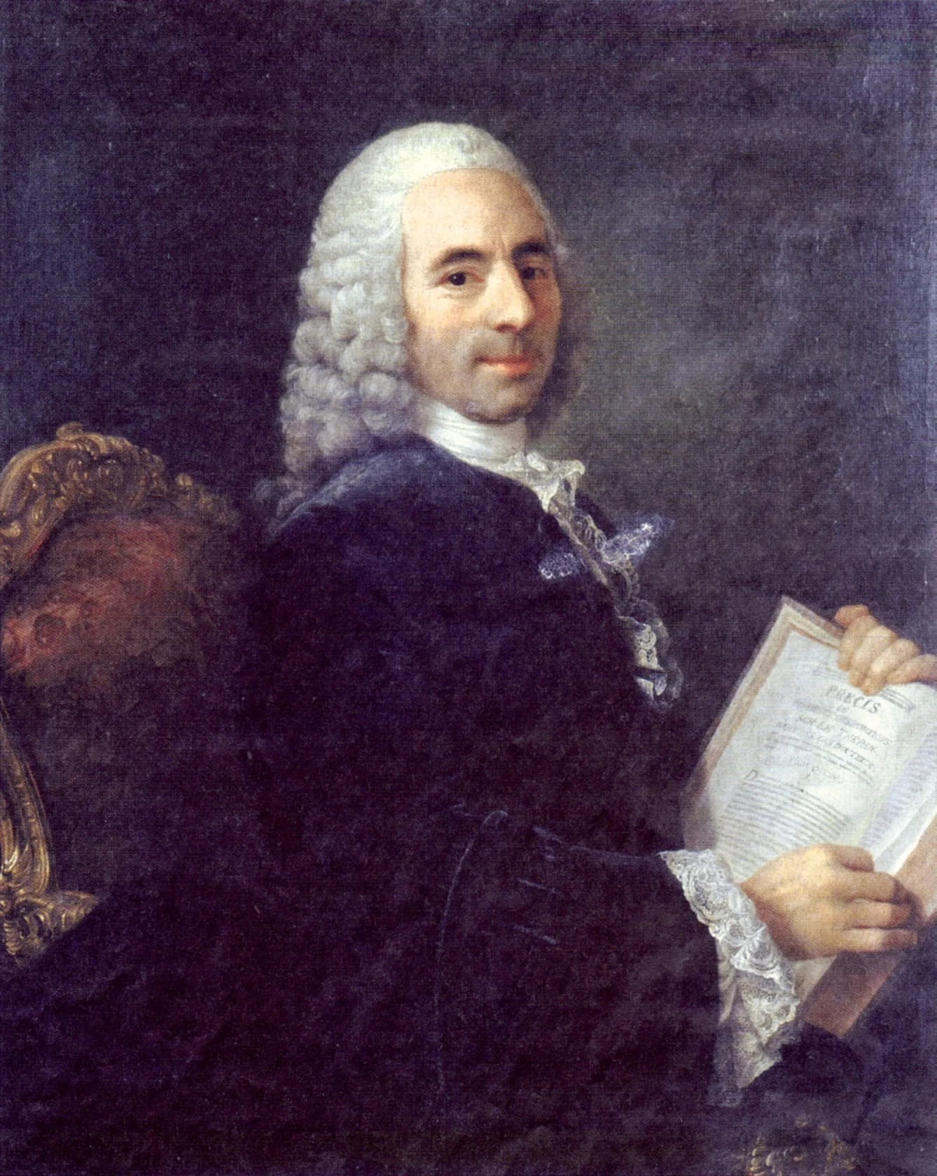 Porträt von François Quesnay (1694–1774) – Gedenkseite