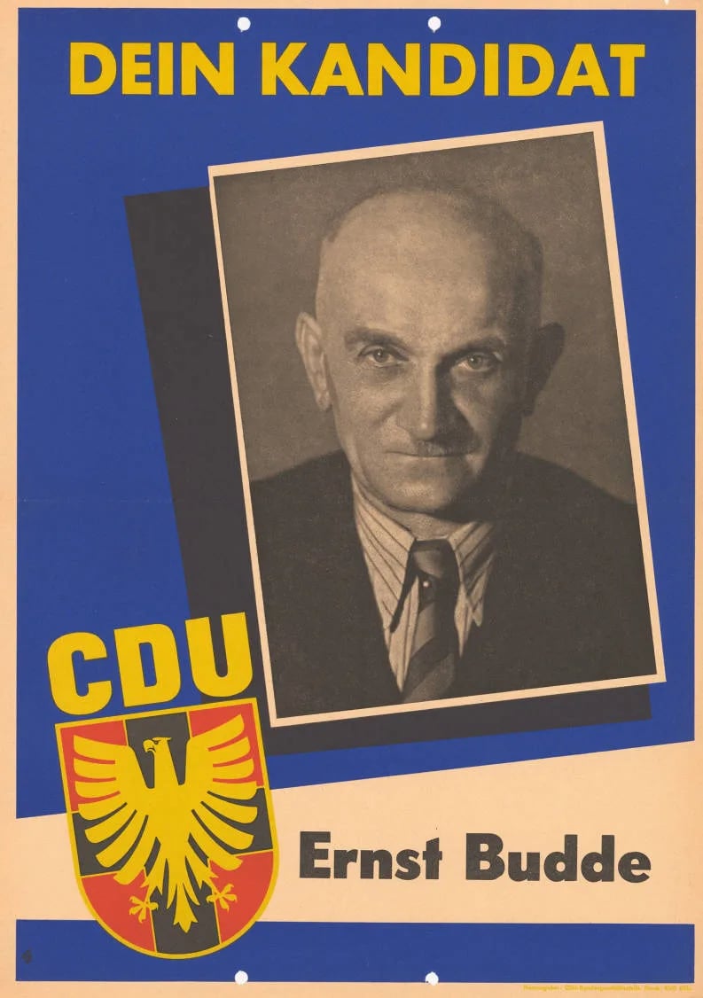 Portrait of Ernst Budde (1890–1959) – memorial page