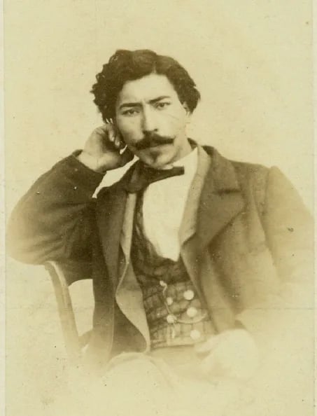 Porträt von Jean-Baptiste Deschamps (1841–1867) – Gedenkseite
