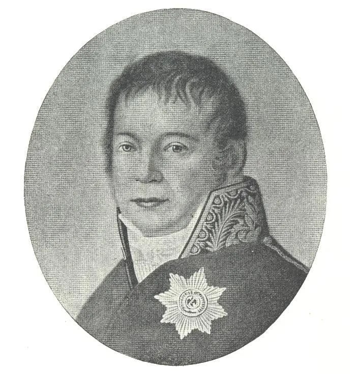 Porträt von Ernst Franz Ludwig Marschall von Bieberstein (1770–1834) – Gedenkseite