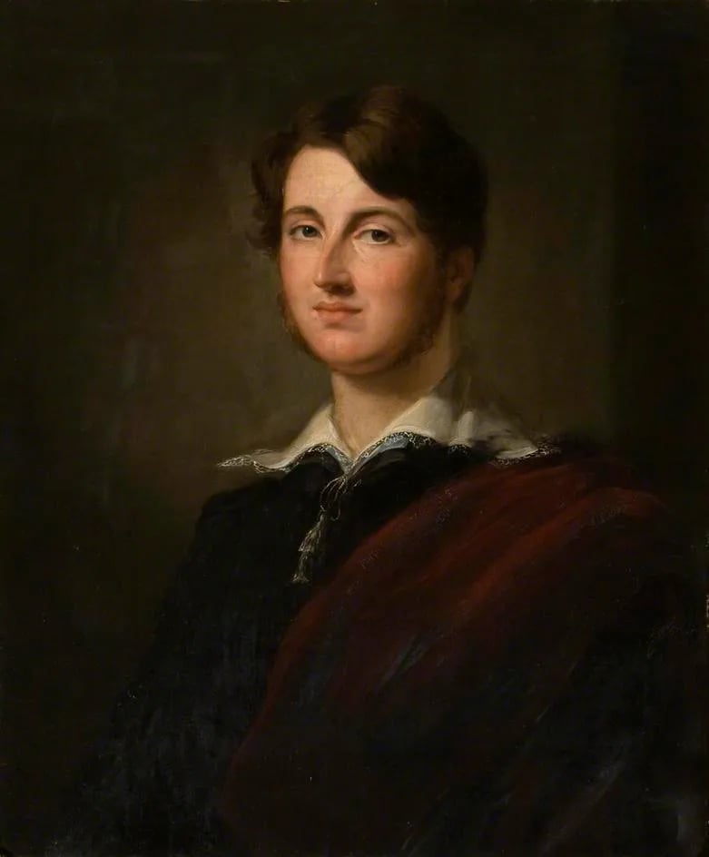 Portrait of John Montagu, 7th Earl of Sandwich (1811–1884) – memorial page