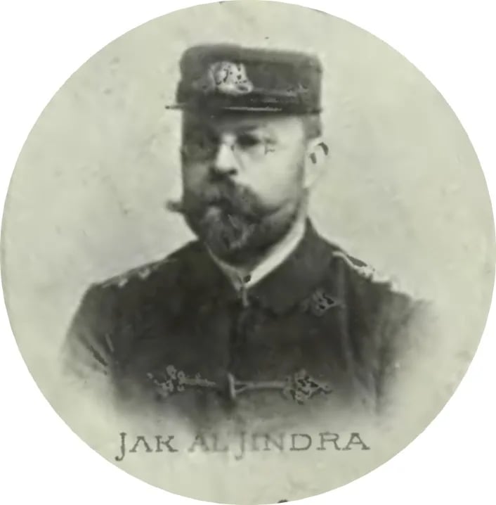 Portrait of Jakub Alois Jindra (1853–1908) – memorial page