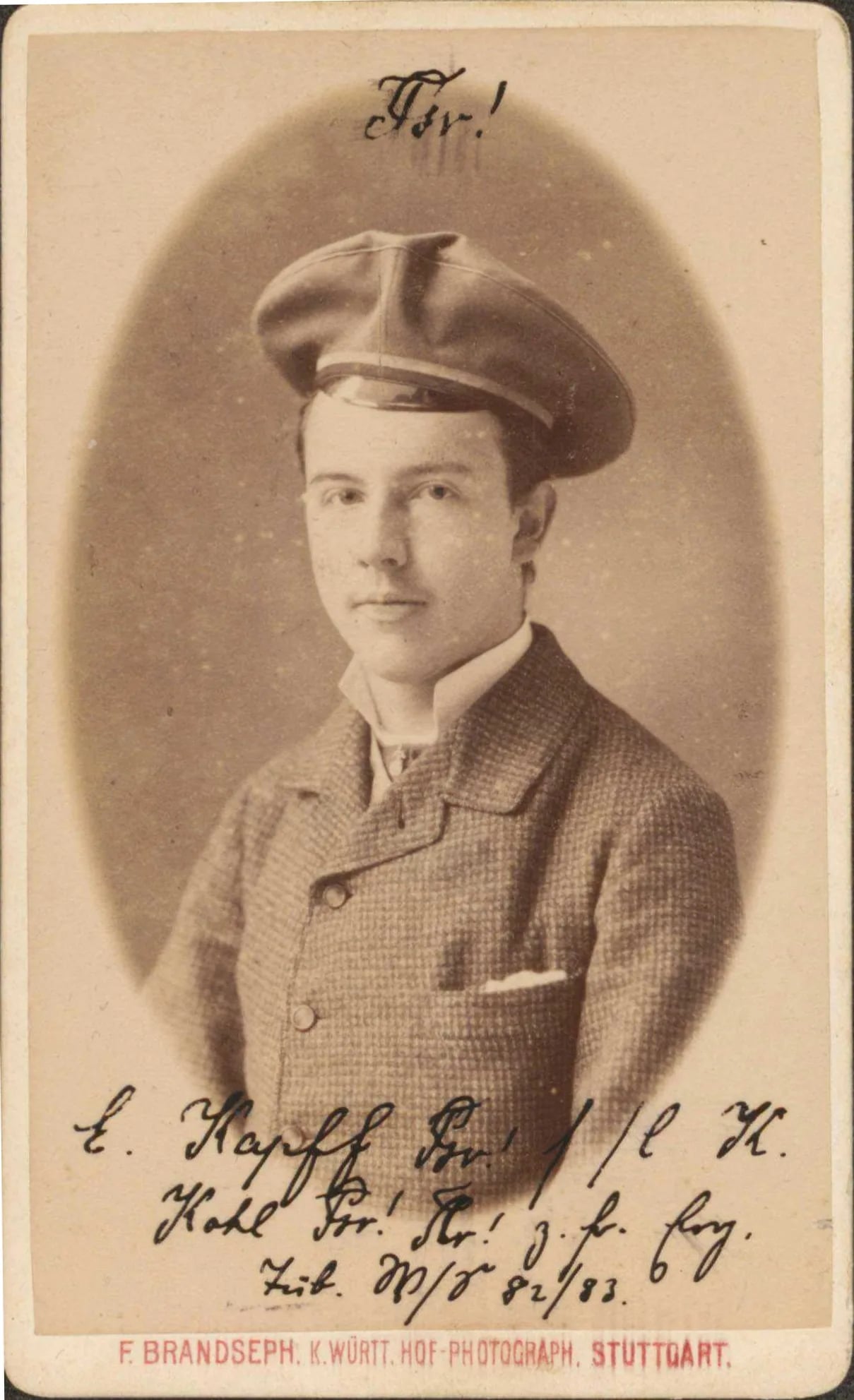 Portrait of Ernst Kapff (1863–1944) – memorial page