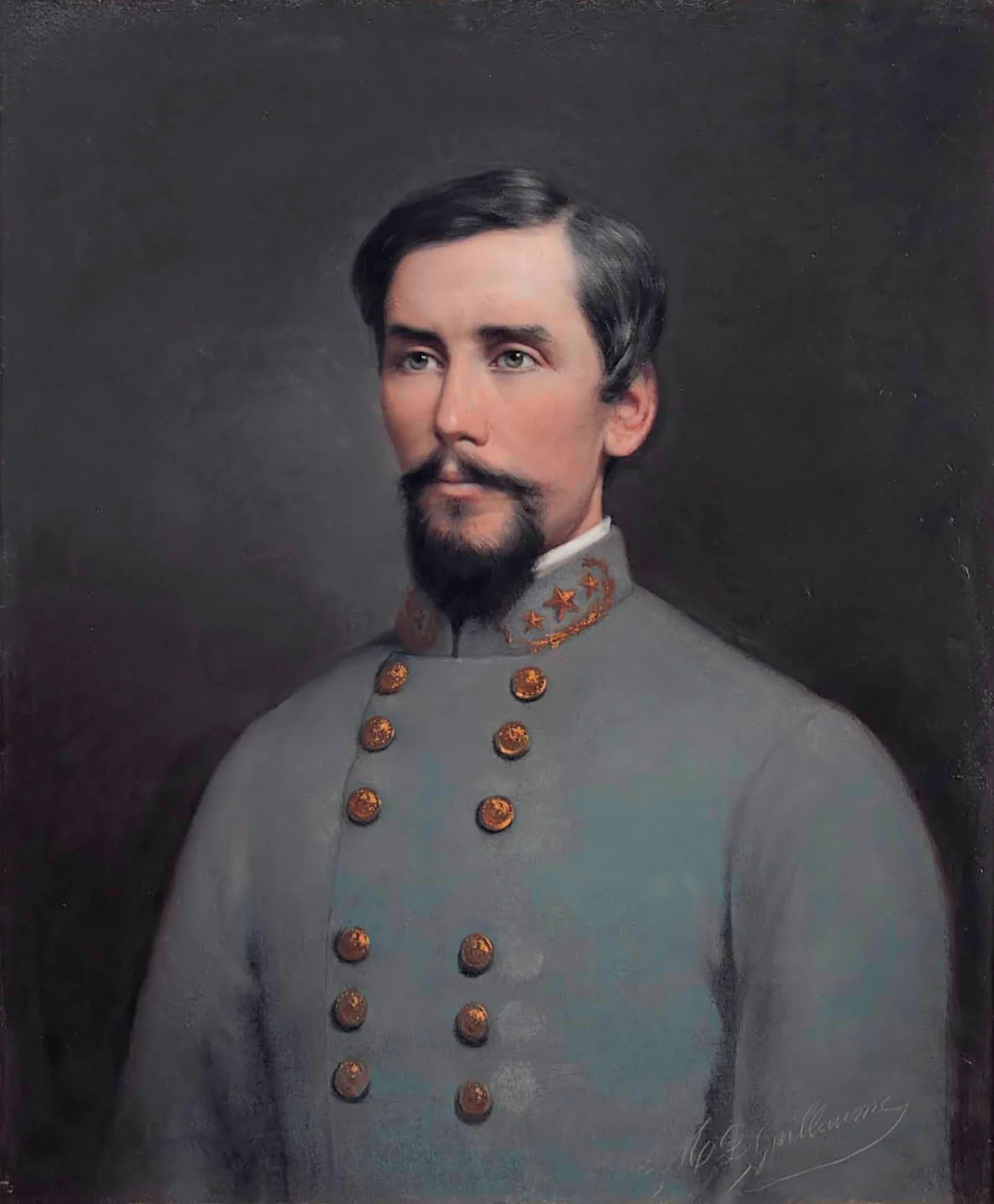 Porträt von Patrick Ronayne Cleburne (1828–1864) – Gedenkseite