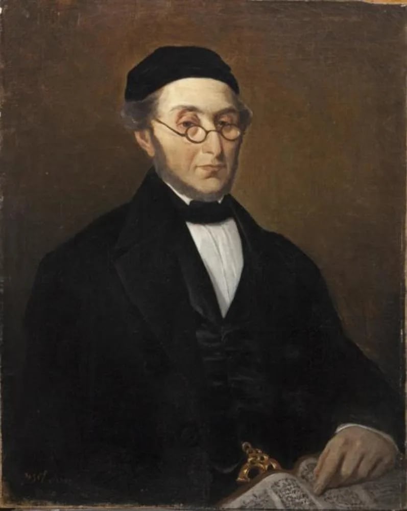 Portrait of Samuel Juda Oppenheim (1788–1873) – memorial page