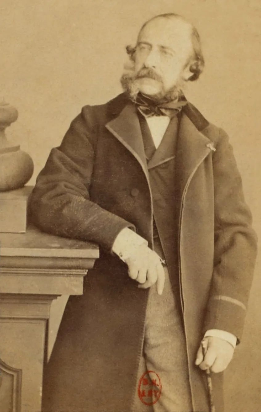 Porträt von Joseph Autran (1813–1877) – Gedenkseite