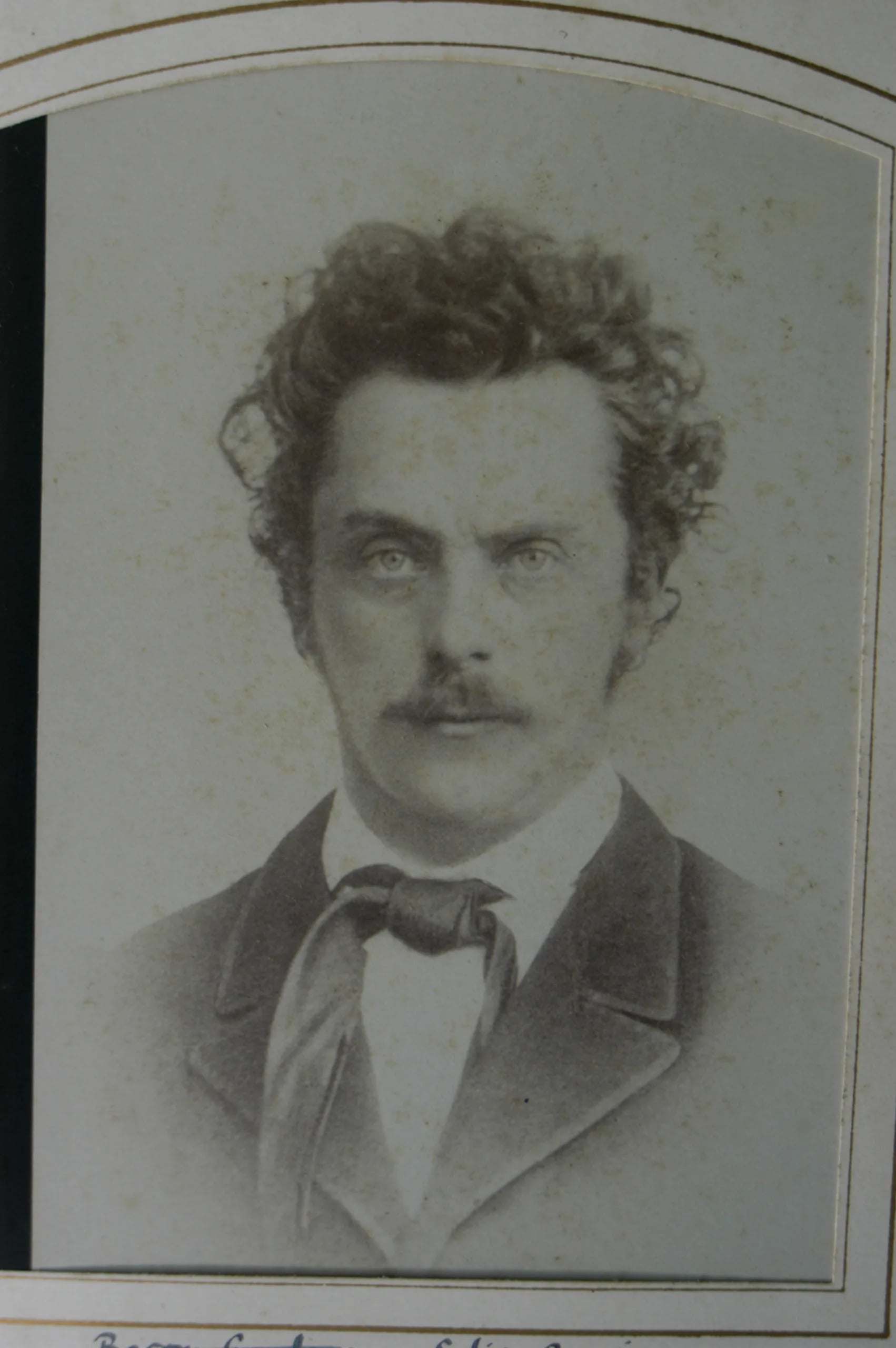 Porträt von Johann Gaudenz Dietegen Salis (1825–1886) – Gedenkseite