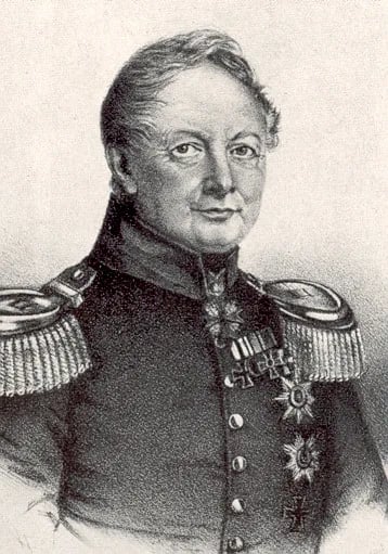 Porträt von Ernst Ludwig von Tippelskirch (1774–1840) – Gedenkseite