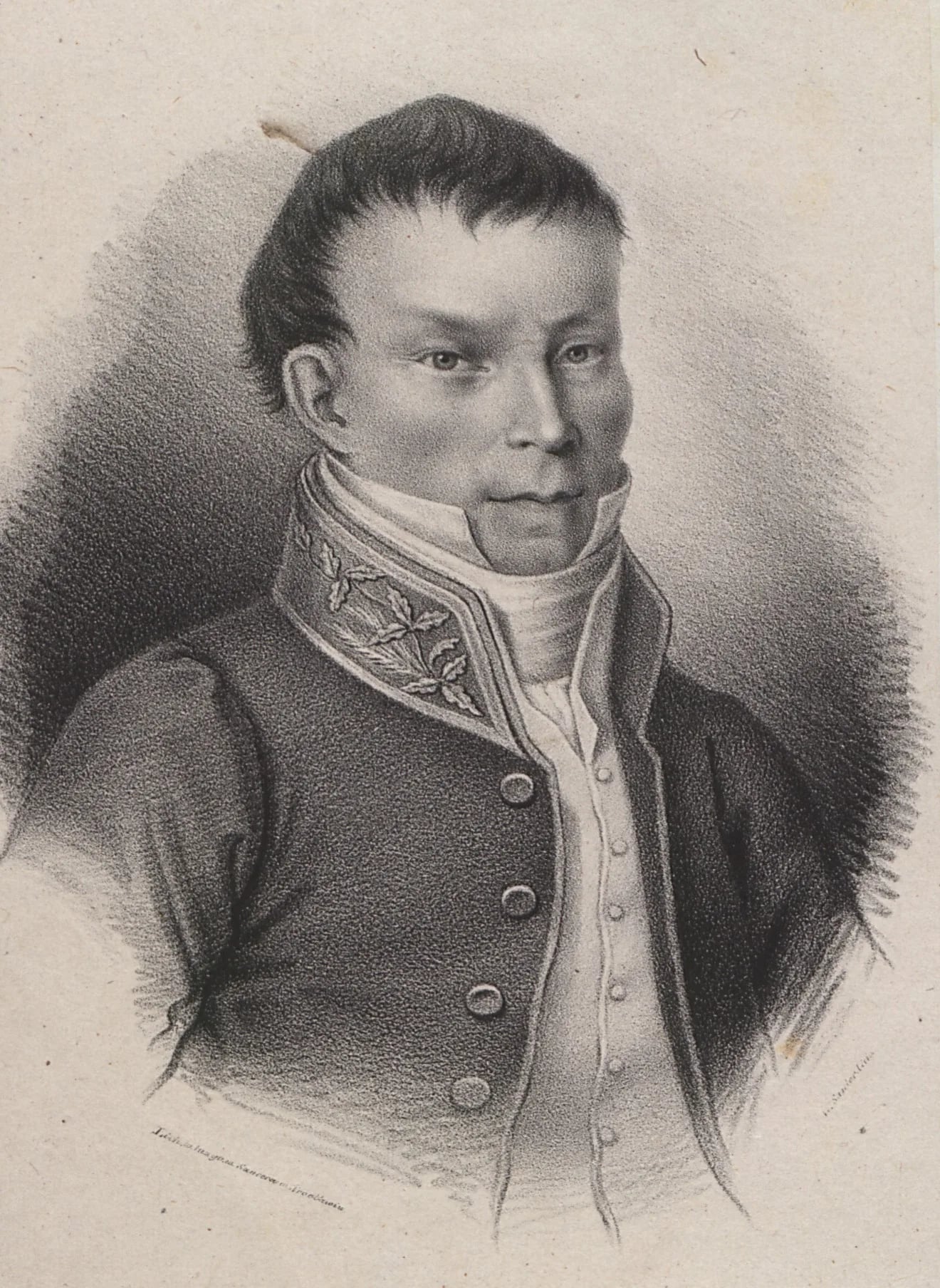 Porträt von Alojzy Feliński (1771–1820) – Gedenkseite