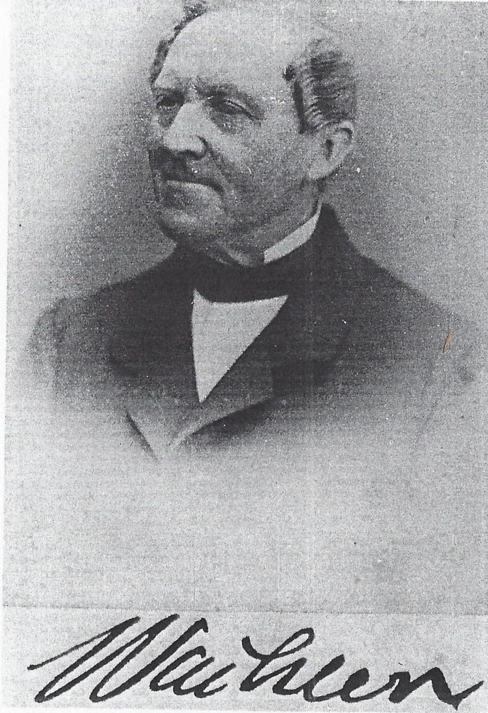Porträt von Ernst Wachler (1803–1888) – Gedenkseite