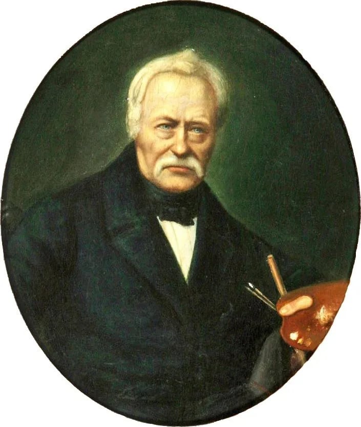 Portrait of Ernst Wilhelm Straßberger (1796–1866) – memorial page