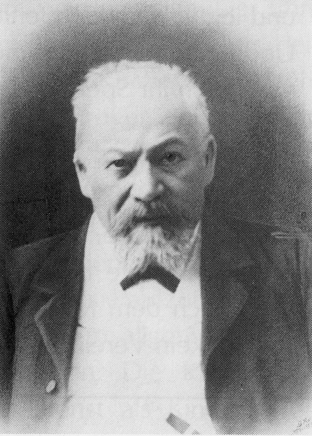 Porträt von Ernst Wulle (1832–1902) – Gedenkseite