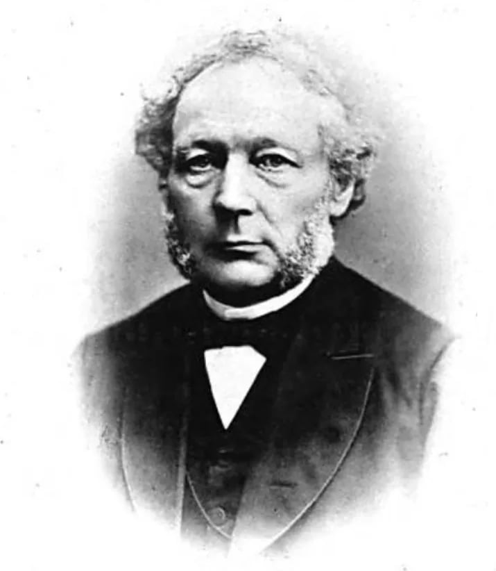 Porträt von Ernst Zimmermann (1812–1877) – Gedenkseite