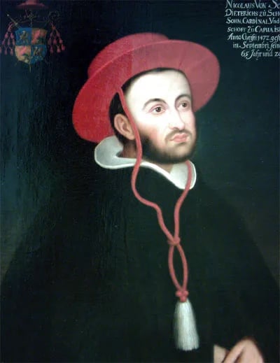 Porträt von Nikolaus von Schönberg (1472–1537) – Gedenkseite