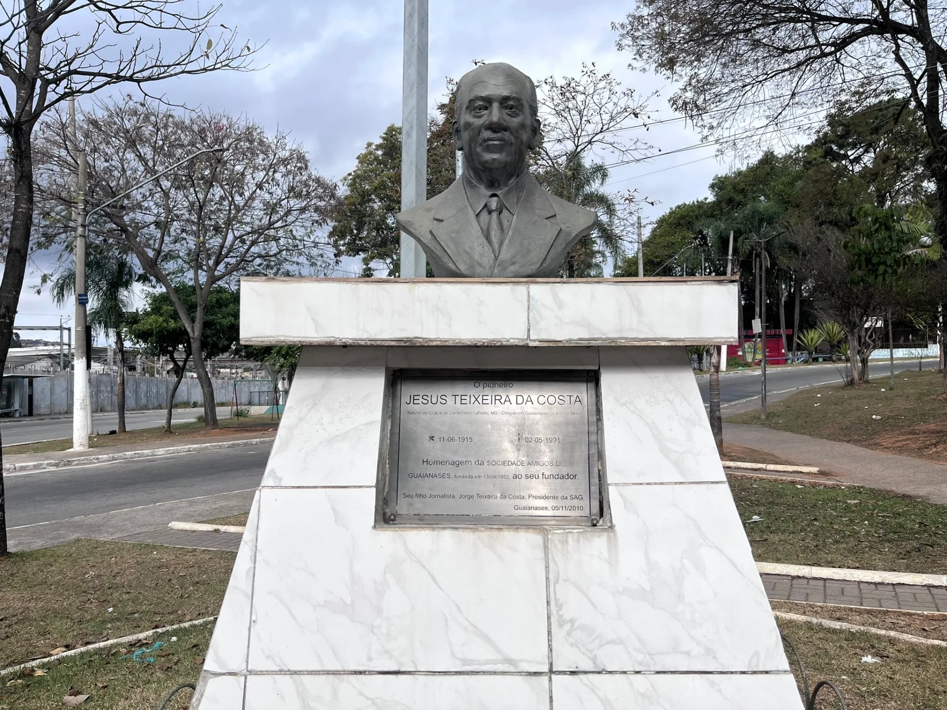 Porträt von Jesus Teixeira da Costa (1915–1991) – Gedenkseite