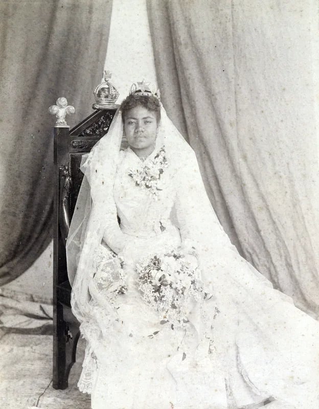 Porträt von Lavinia Veiongo Fotu (1879–1902) – Gedenkseite