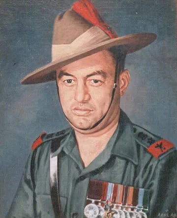 Porträt von Dhan Singh Thapa (1928–2005) – Gedenkseite