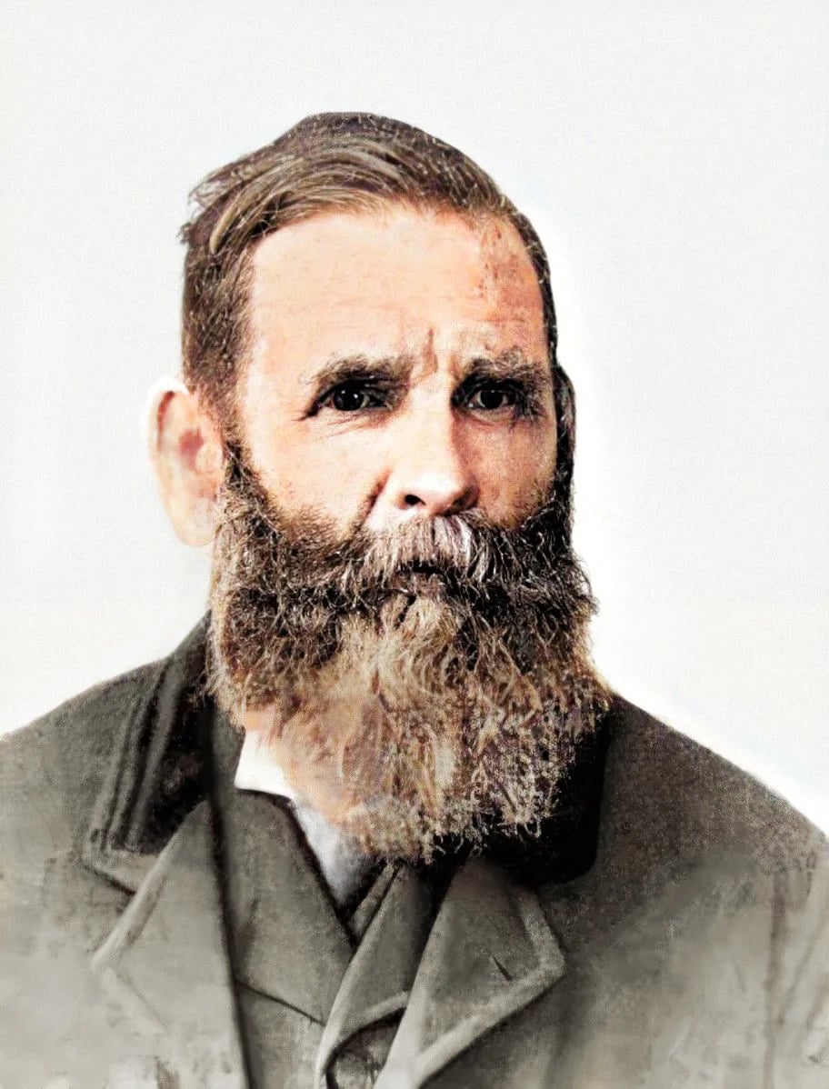 Porträt von Edwin Cynrig Roberts (1837–1893) – Gedenkseite