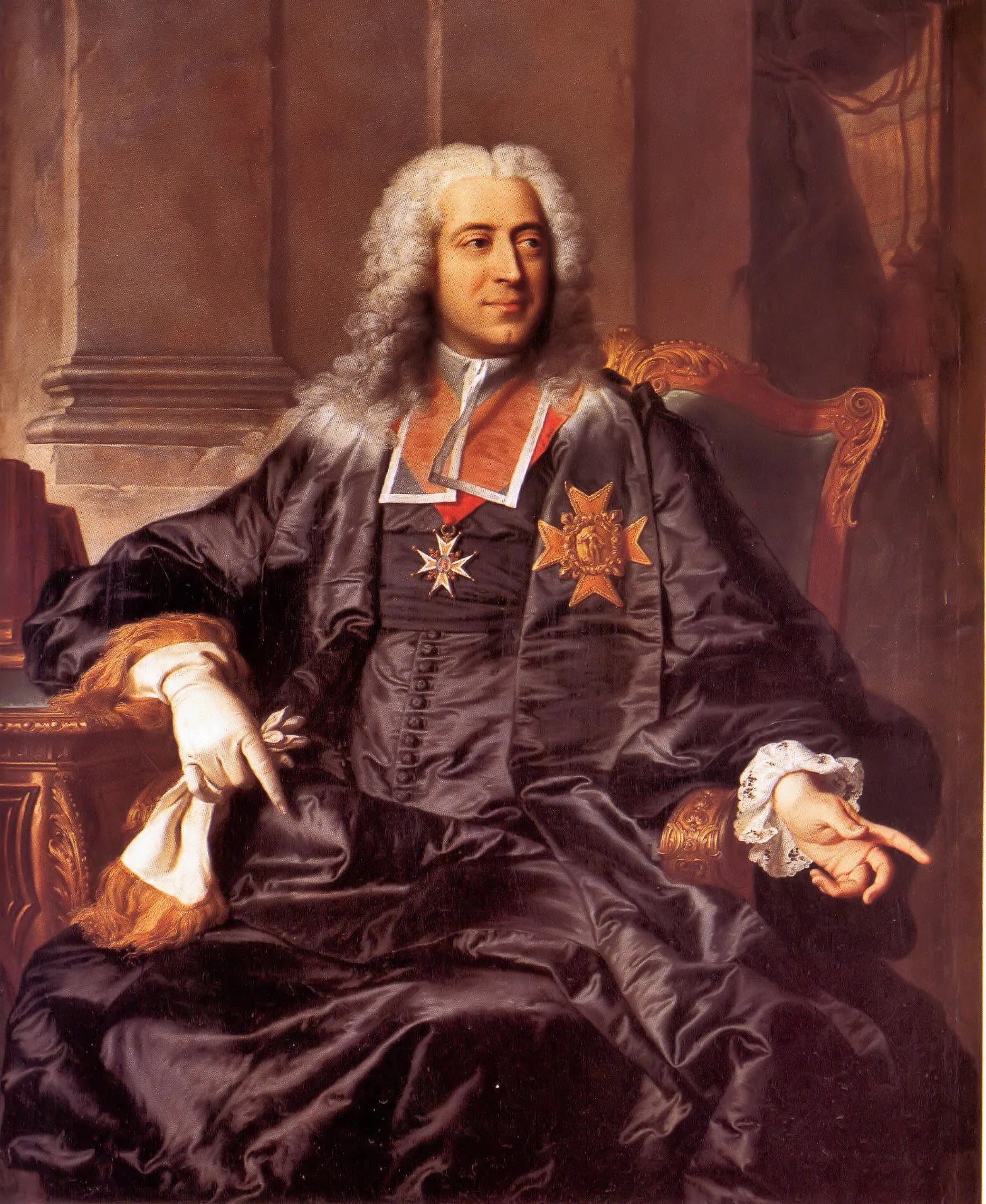 Portrait of Marc Pierre de Voyer de Paulmy d'Argenson (1696–1764) – memorial page