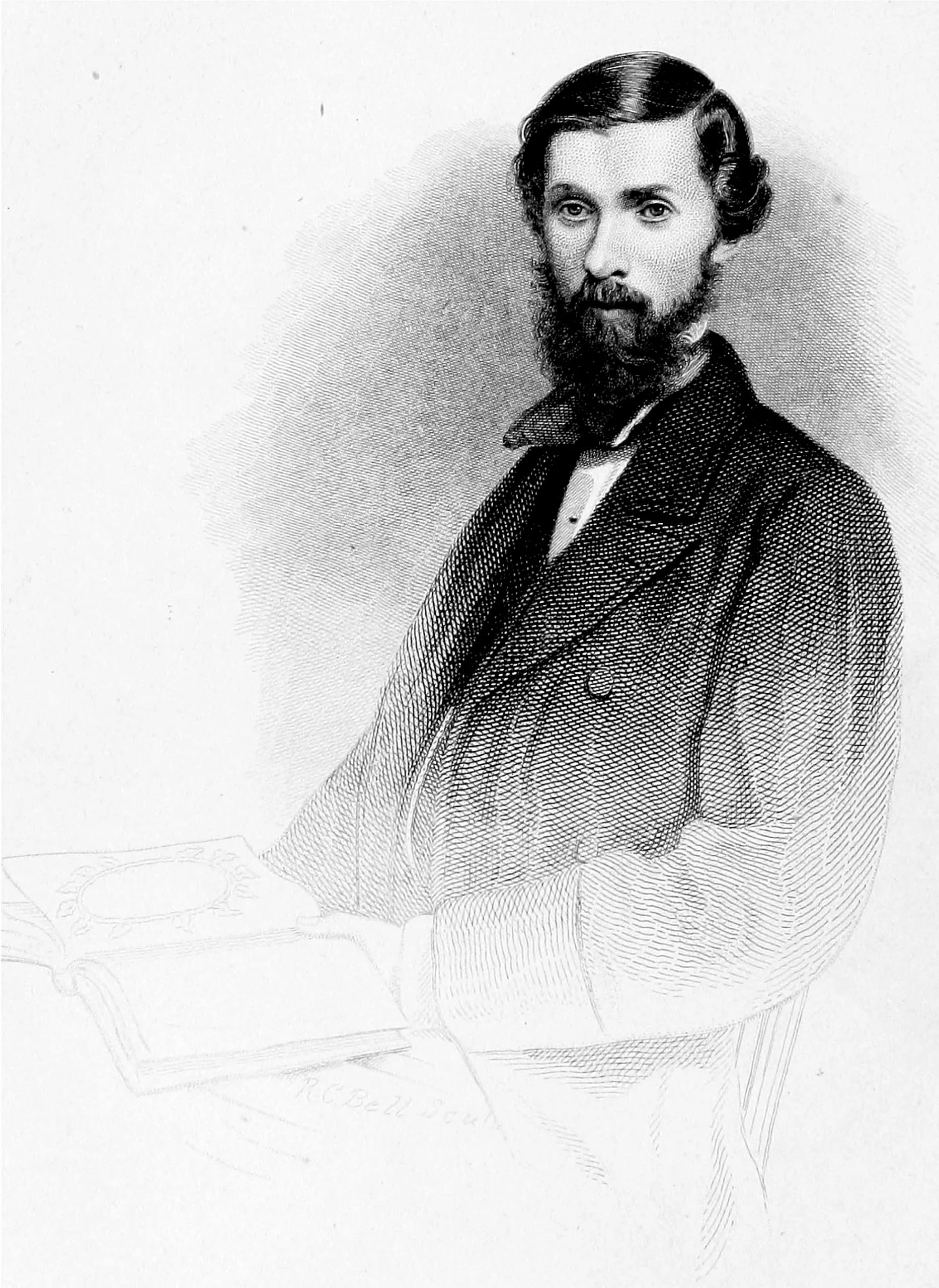 Portrait of Alexander Henry Rhind (1833–1863) – memorial page
