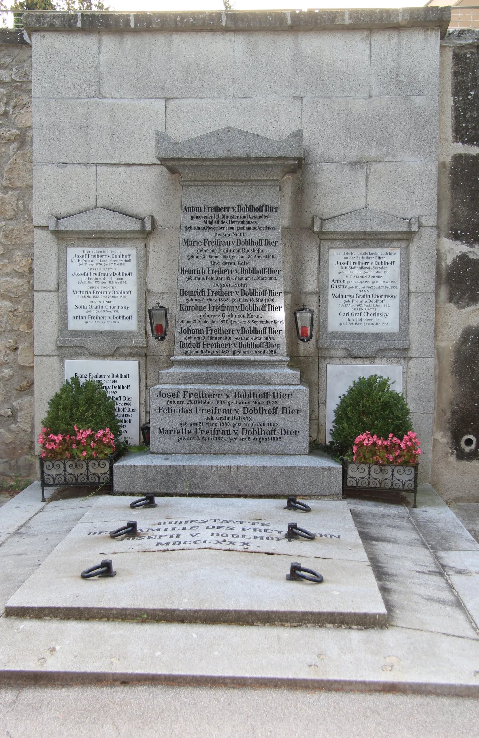 Porträt von Hubert von Doblhoff-Dier (1926–2023) – Gedenkseite
