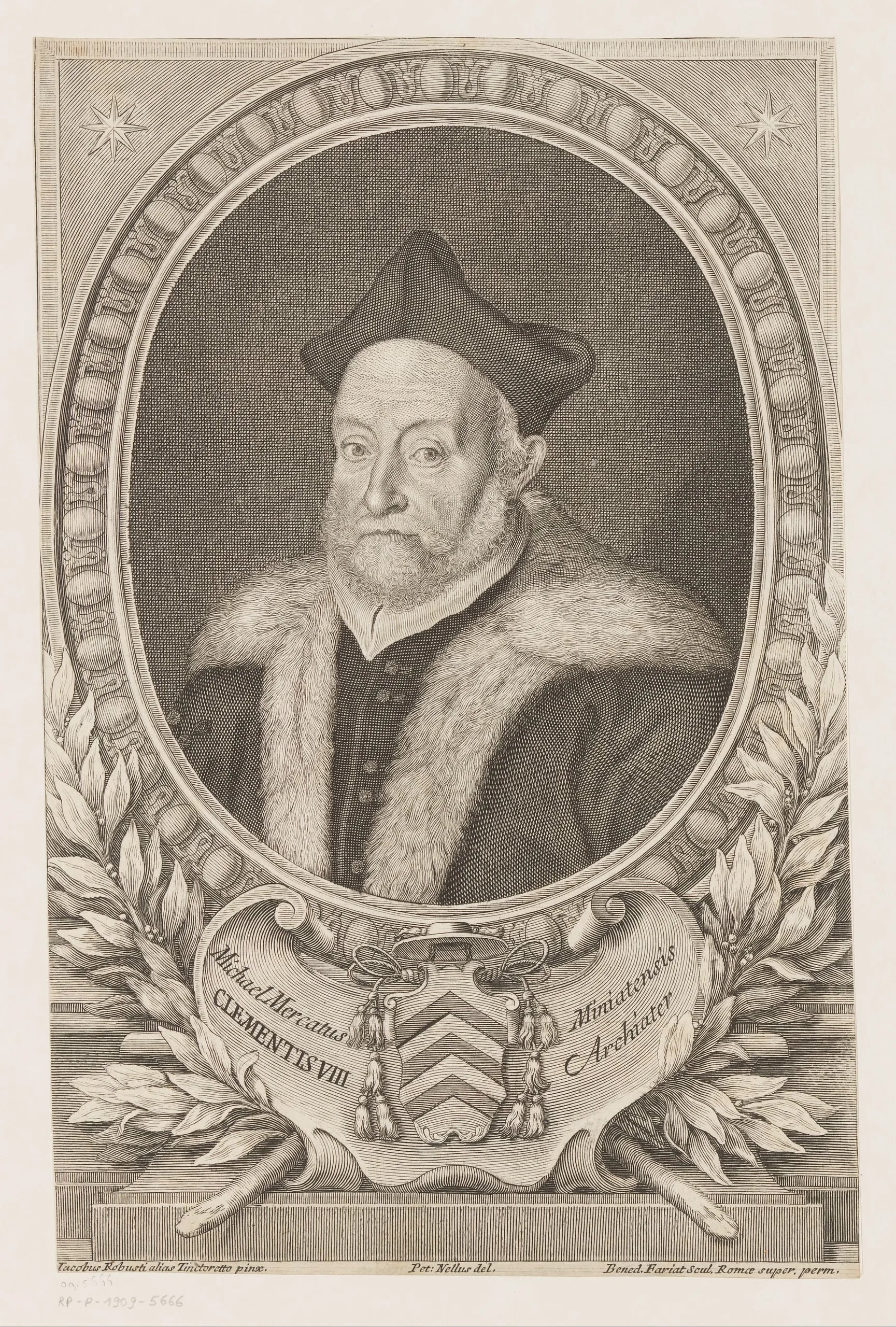 Porträt von Michele Mercati (1541–1593) – Gedenkseite