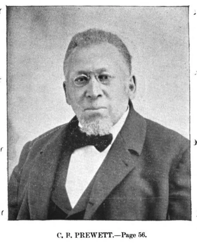 Porträt von Clifton Blackburn Prewitt (1826–1902) – Gedenkseite