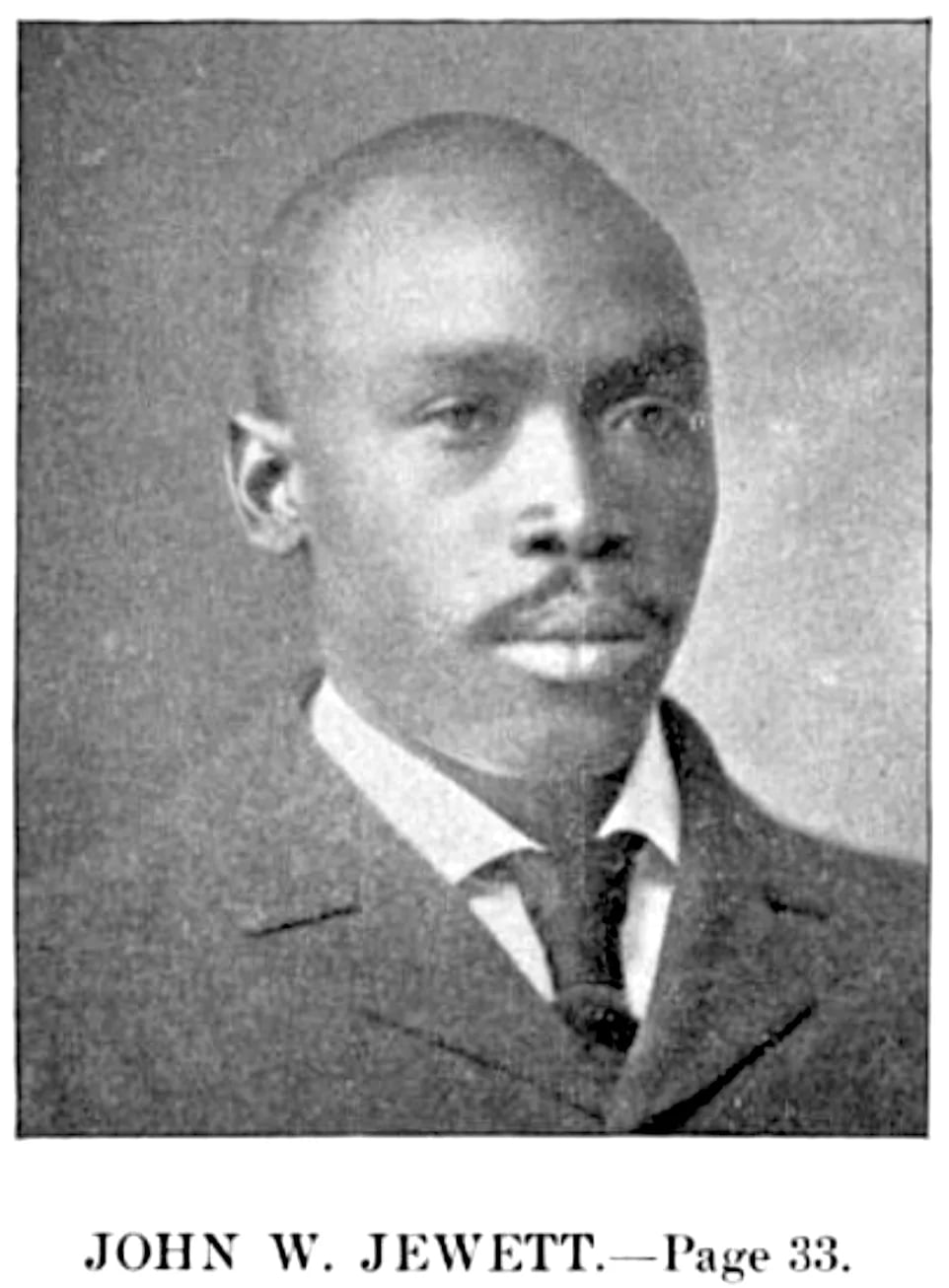 Portrait of John Welden Jewett (1870–1905) – memorial page