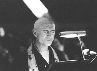 Porträt von Philip Kapleau (1912–2004) – Gedenkseite
