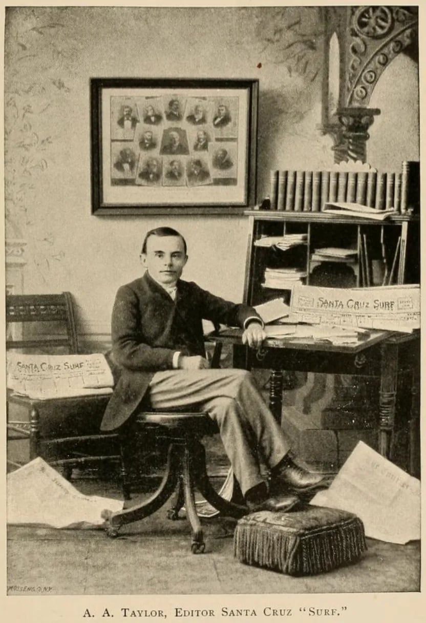 Porträt von Arthur A. Taylor (1849–1923) – Gedenkseite