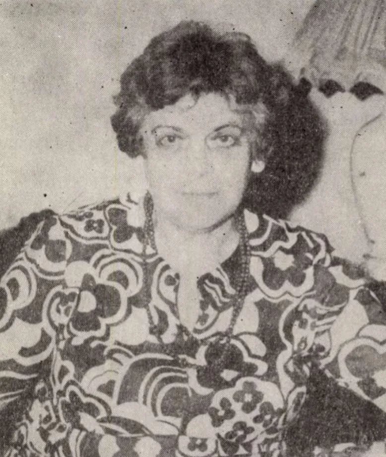 Porträt von Dorina Rădulescu (1909–1982) – Gedenkseite