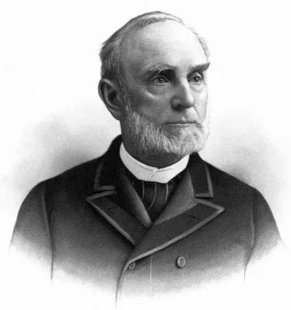 Portrait of Albert Tracy Lay (1825–1918) – memorial page