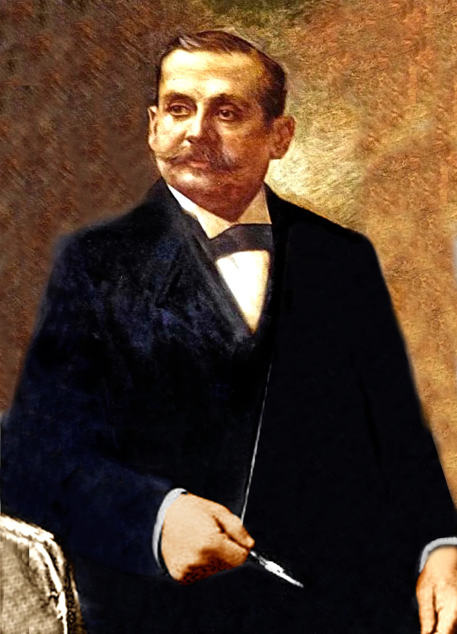 Porträt von Guillermo Billinghurst (1851–1915) – Gedenkseite