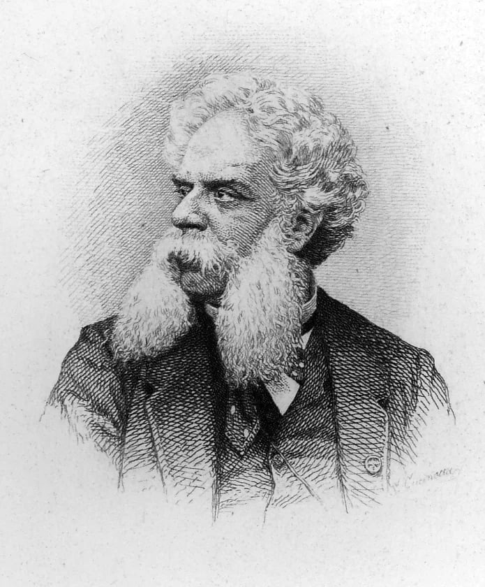 Porträt von Federico Ricci (1809–1877) – Gedenkseite
