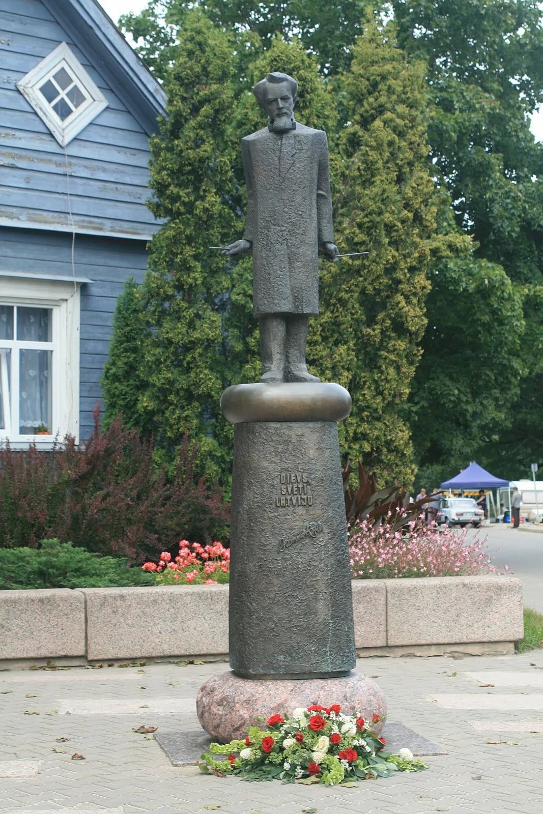 Portrait of Kārlis Baumanis (1835–1905) – memorial page