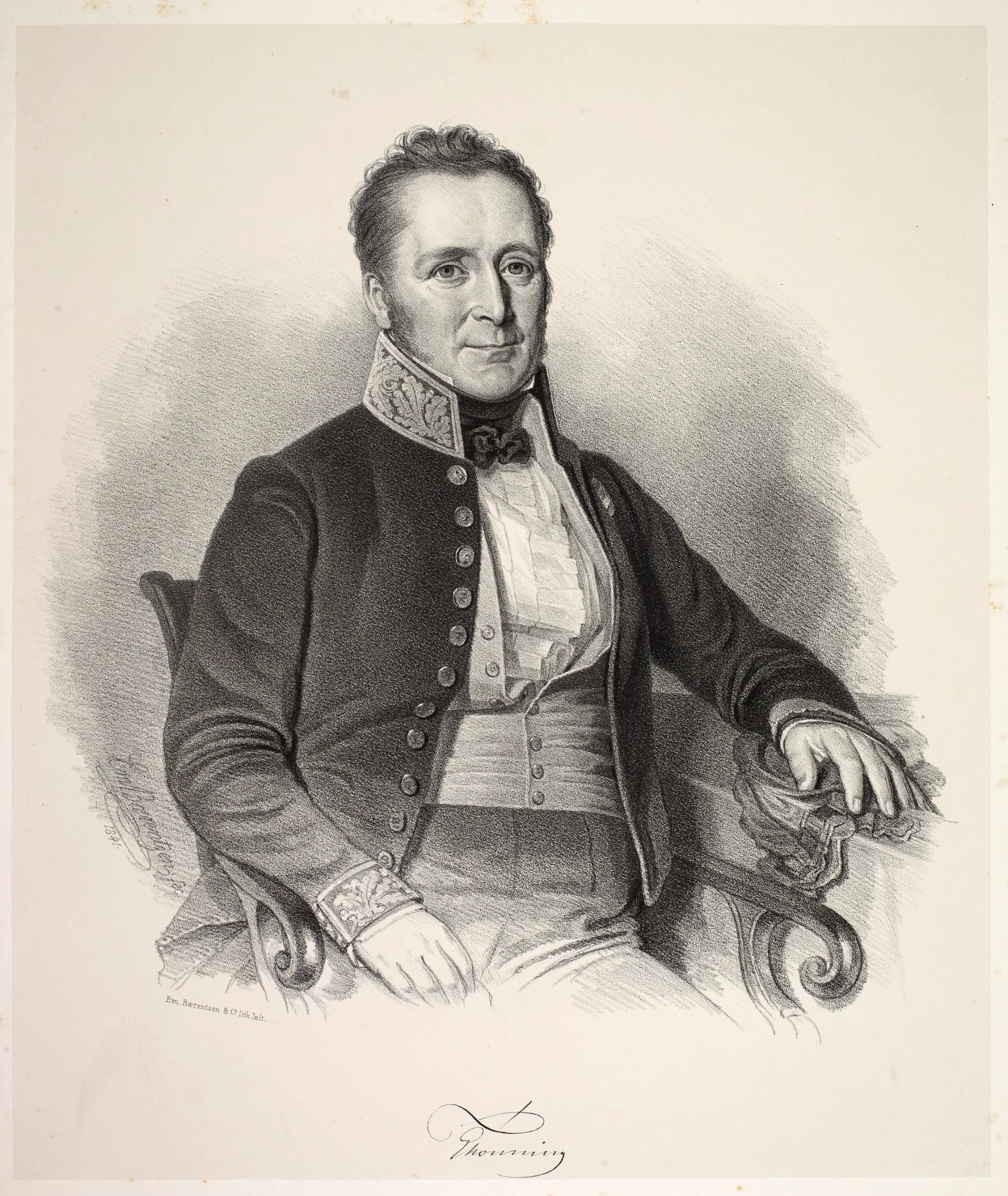 Porträt von Peter Thonning (1775–1848) – Gedenkseite