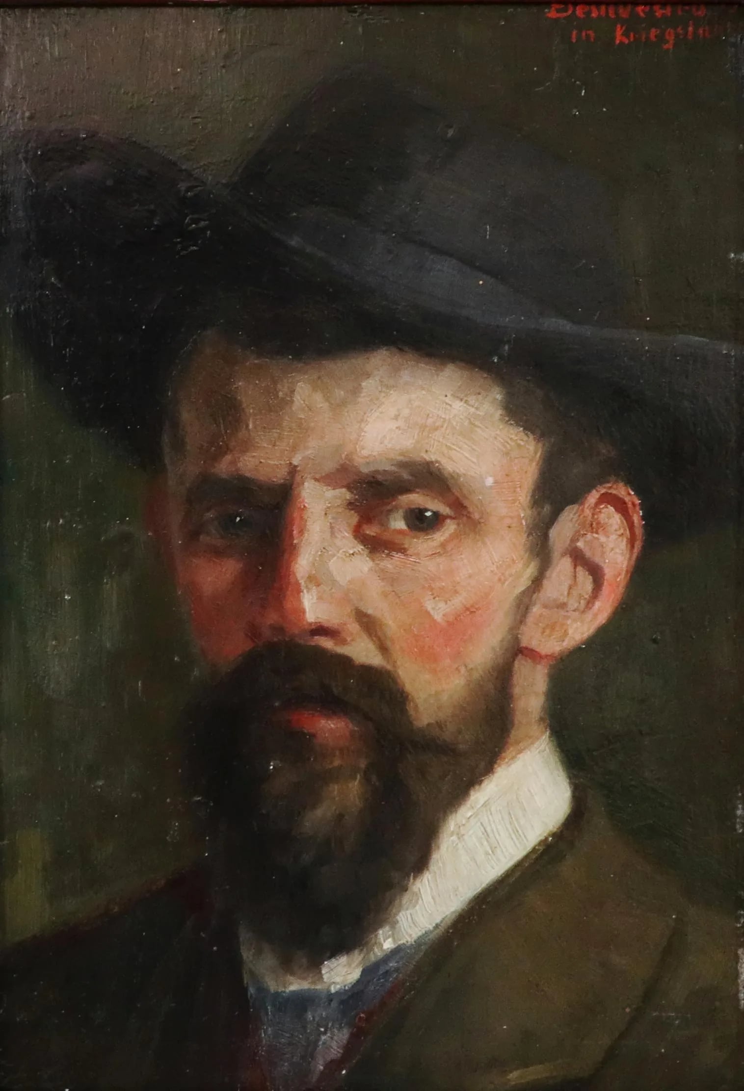 Portrait of Franz Desilvestro (1877–1918) – memorial page