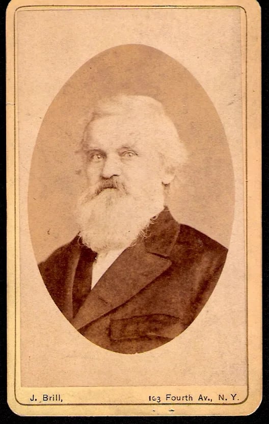 Porträt von Johann Friedrich Karl Leonhard Tafel (1800–1880) – Gedenkseite